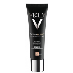 Vichy Dermablend Corrección 3D Fondo De Maquillaje Activo Alisador Corrector Nº 25 Nude 30 Ml