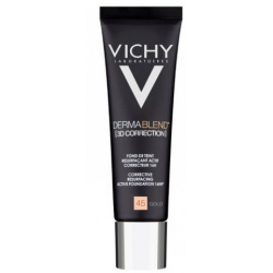 Vichy Dermablend Corrección 3D Fondo De Maquillaje Activo Alisador Corrector Nº 45 Gold 30 Ml