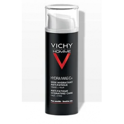 Vichy Homme HIDRA MAG C+ Tratamiento Hidratante Anti-Fatiga Rostro + Ojos 50 Ml