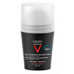 Vichy Homme Desodorante 48H Pieles Sensibles Roll-On 50 Ml