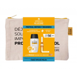 Heliocare Water Gel + 10 Ampollas Endocare Radiance pack