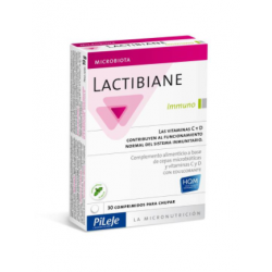 Pileje Lactibiane Inmuno  30 Comprimidos Para Chupar Farmacias Buzo