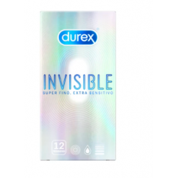 Durex Invisible Extra Fino Extra Sensitivo Preservativos 12