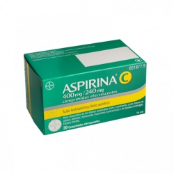 Aspirina C 20 comprimidos efervescentes