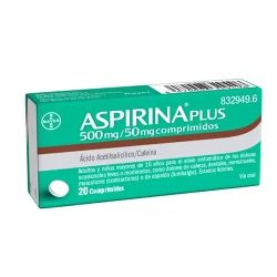 Aspirina Plus 20 Comprimidos