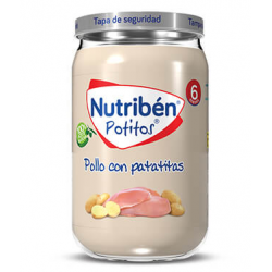 Nutribén Potitos Pollo con Patatitas 235 g