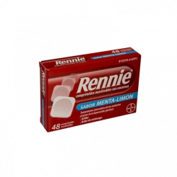 Rennie 48 comprimidos masticables menta-limón