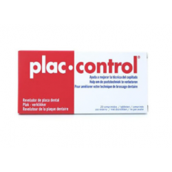 Plac Control Revelador Placa Dental 20 Comp Farmacias Buzo