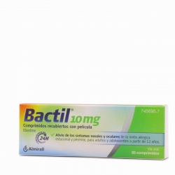 Bactil 10 mg 20 comprimidos recubiertos con película