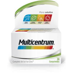 Multicentrum con luteina 30 comprimidos