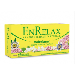 ENRELAX  Valeriana  48 Cápsulas Farmacias Buzo