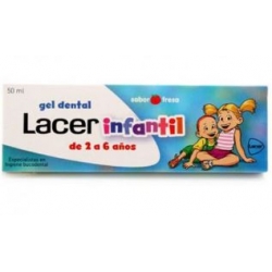 Lacer Junior Gel Dental 75 ml Fresa farmacia buzo